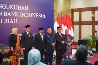 Selamat! Panji Achmad Dikukuhkan Jadi Kepala Perwakilan BI Provinsi Riau