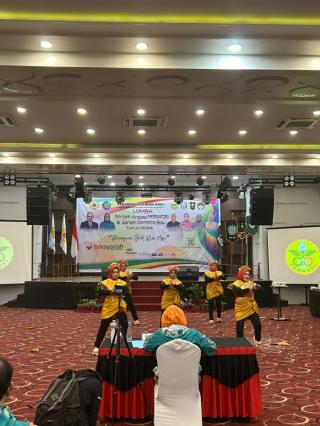 PERWOSI Lestarikan Budaya Melayu Lewat Lomba Senam Kreasi