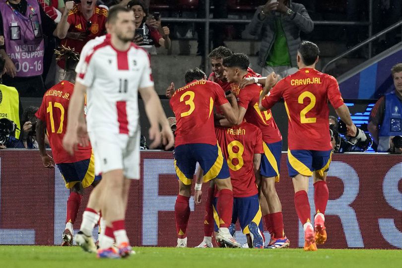 Euro 2024: Spanyol Permak Georgia dengan Skor 4-1