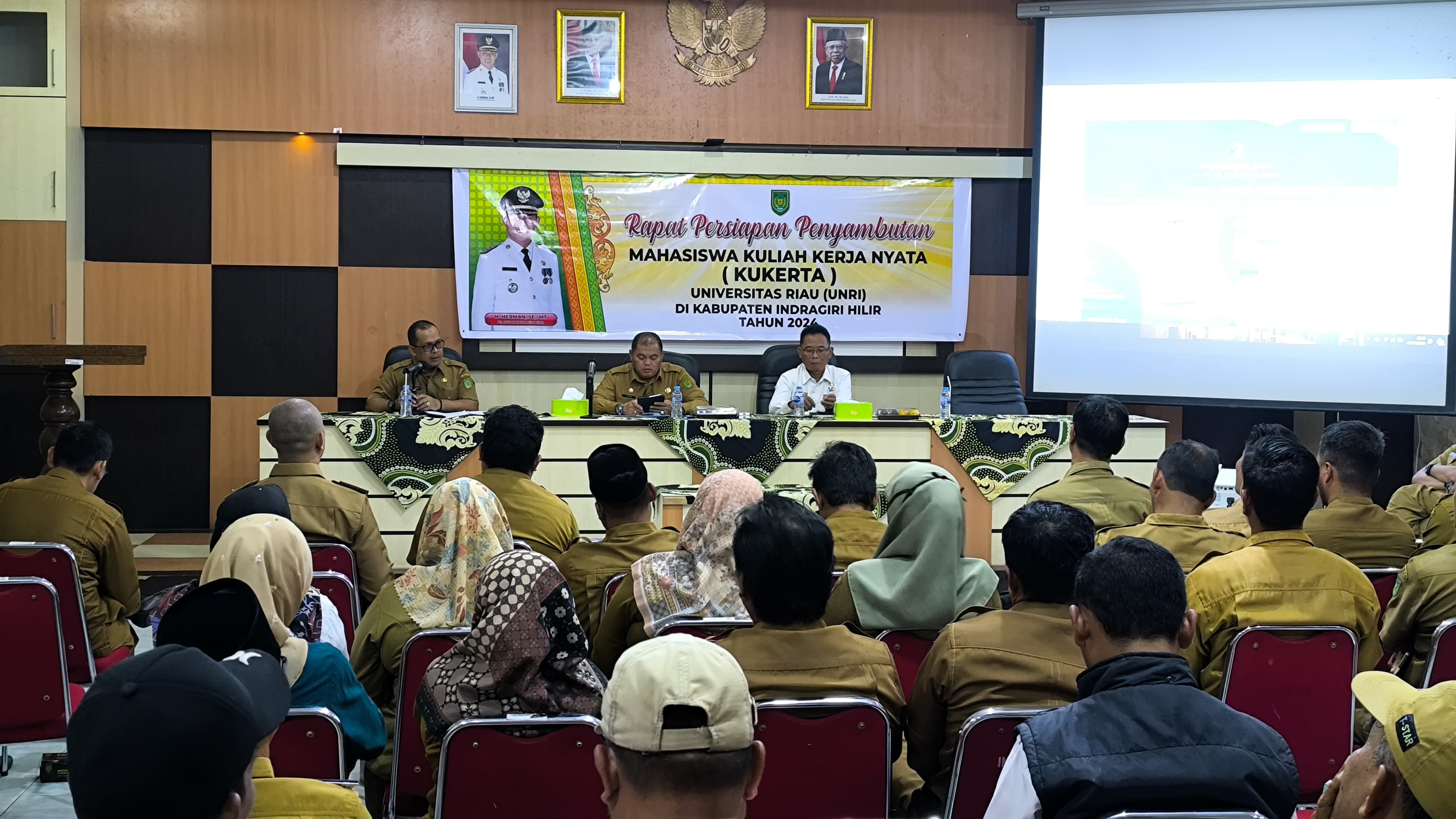 Pemkab Inhil Dan Kukerta Unri Kolaborasi Wujudkan Profil Desa Berbasis SDGs
