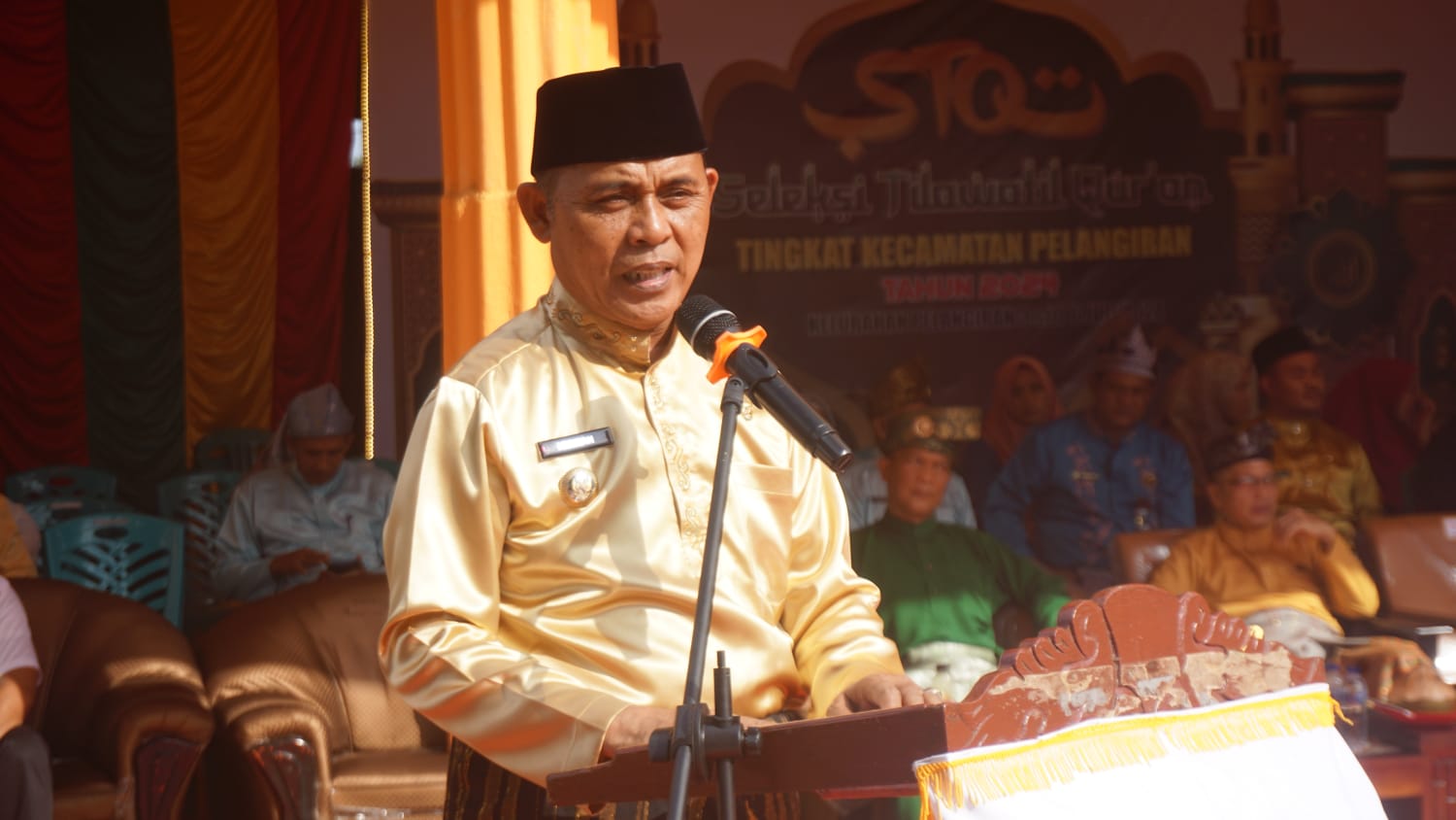 Pj Bupati Inhil Lepas Peserta Pawai Ta