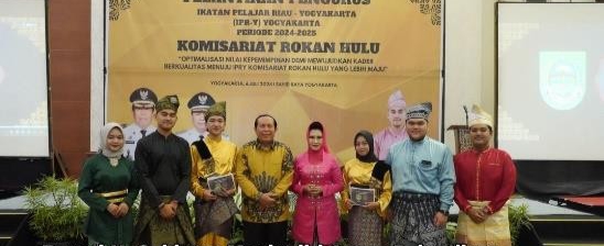 Hadiri Pelantikan IPR-Y Komisariat Rohul Sukiman Ingatkan Mahasiswa Tekun Menuntut Ilmu