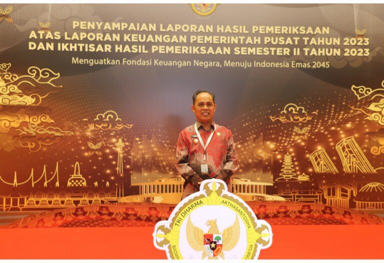 Pemkab Inhil Berhasil Pertahankan Predikat WTP Pada Penyerahan LHP LKPP dan ILHP TA.2023