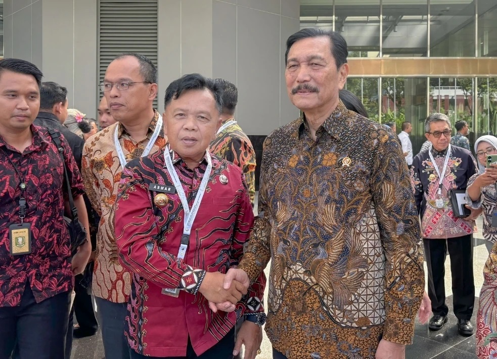 Dihadiri Presiden Jokowi, Plt Bupati Asmar Ikuti Penyampaian LHP-LKPPusat oleh BPK RI