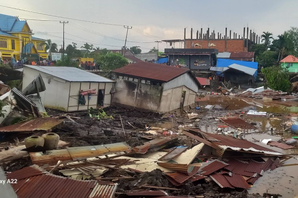 PascaLongsor, Pemkab Inhil Tetapkan Status Tanggap Darurat Bencana Alam Abrasi