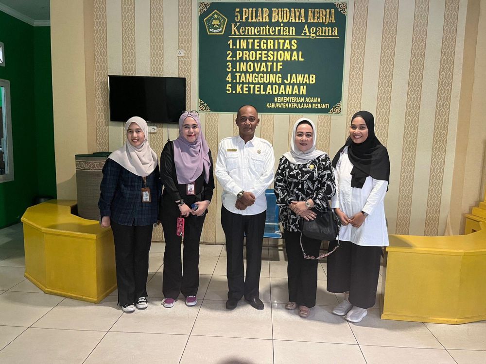KI Riau Lakukan Monitoring dan Verifikasi Faktual ke Kemenag Kepulauan Meranti