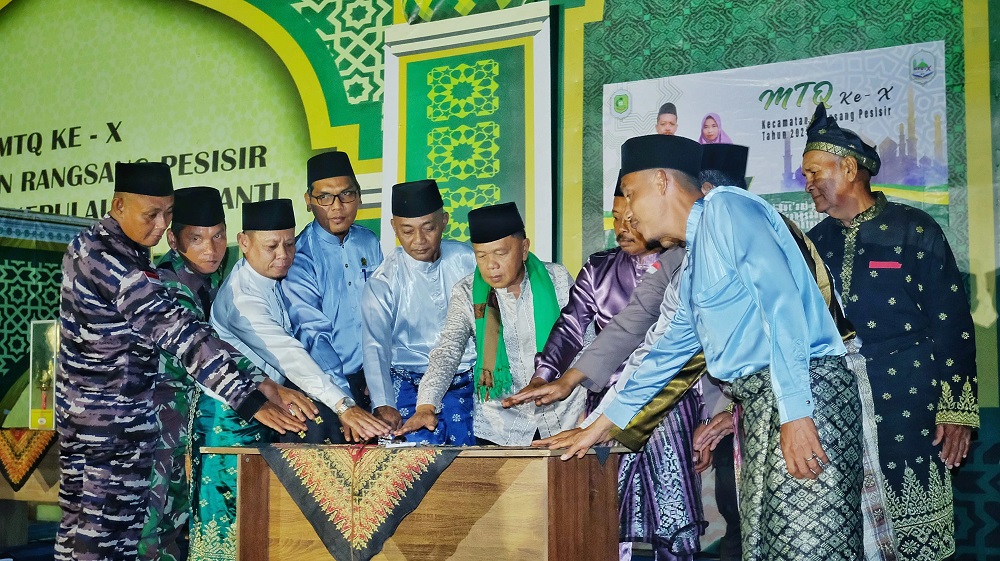 Bupati Asmar Buka MTQ ke-X Rangsang Pesisir