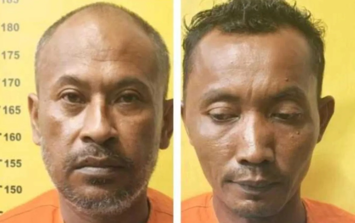 Diupah Rp15 juta, Dua Warga Rupat Diciduk Polisi Bawa 7 kg Sabu