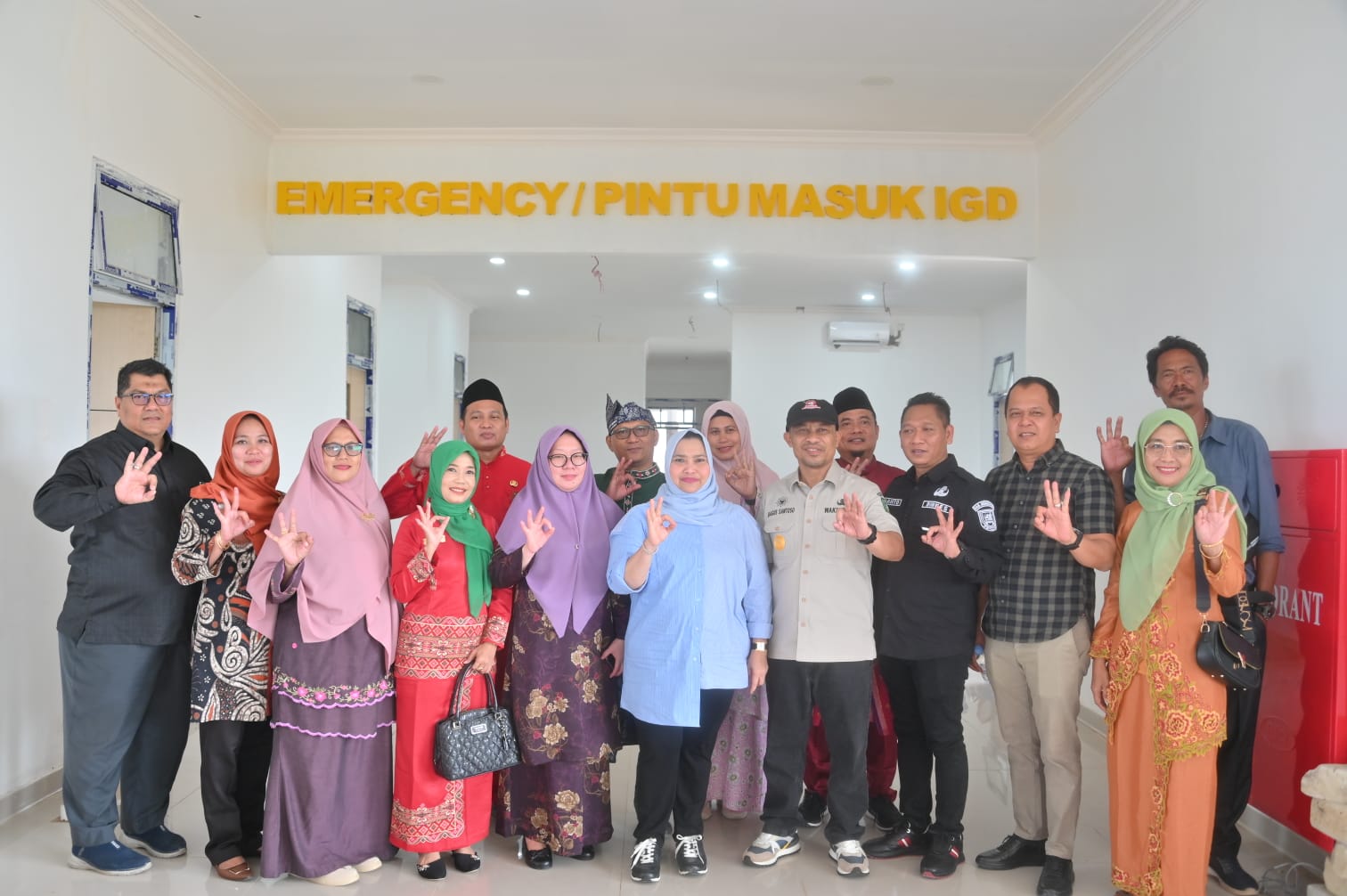 Rampung Dibangun, Bupati Kasmarni Tinjau RSUD Pulau Rupat