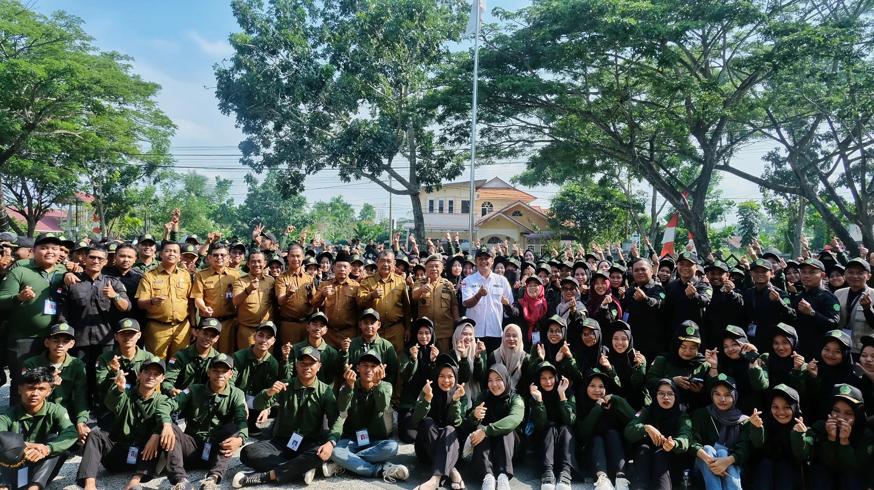 Plt Bupati Asmar Lepas Keberangkatan Kuliah Kerja Nyata 403 Mahasiswa STAIN Bengkalis