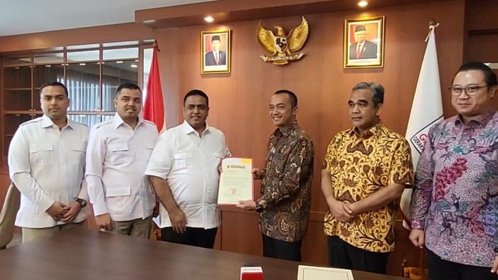 Resmi! Gerindra Usung Duet Nasir-Wardan Maju Pilgub Riau