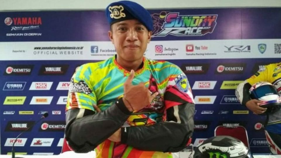 Awalnya Balapan Liar, Kini Bripda Adi Tom Jadi Pebalap