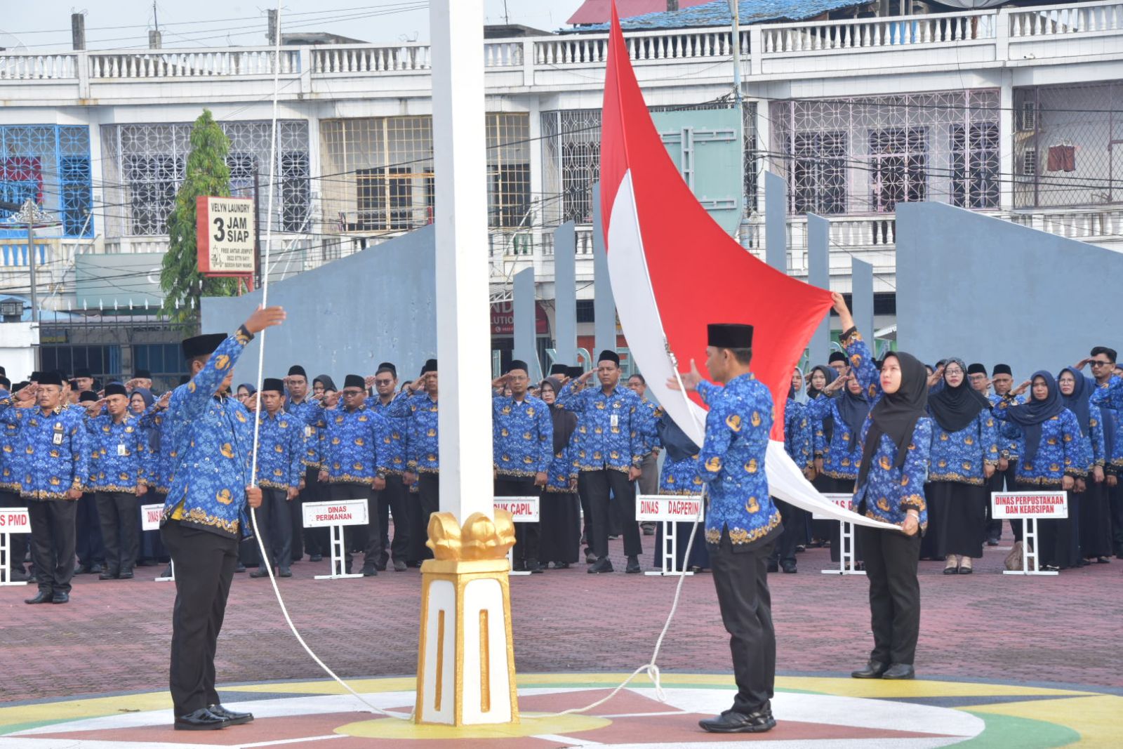 Pemkab Bengkalis Gelar Upacara Peringatan Hari Kesadaran NasionalÂ