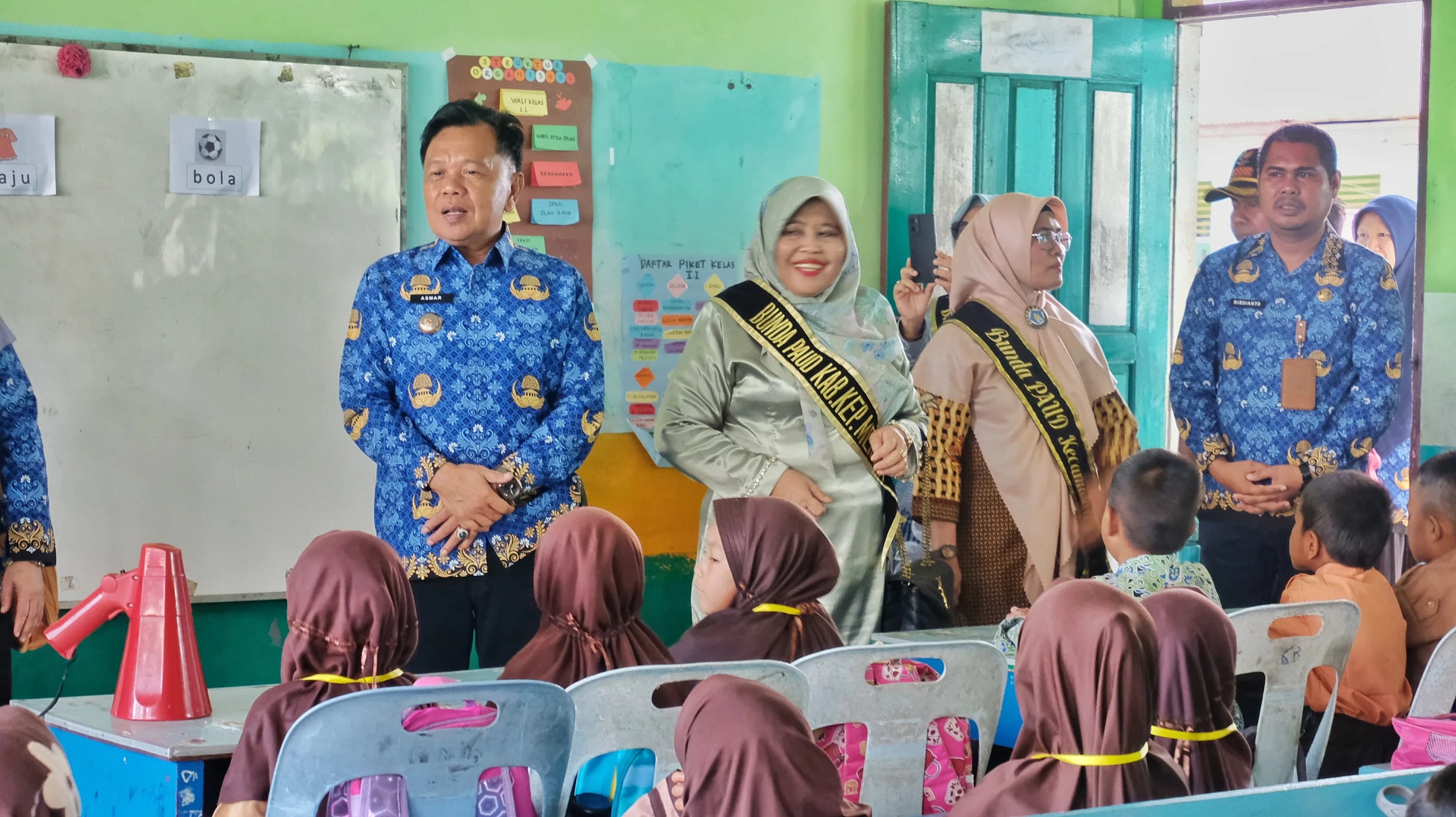 Bunda PAUD Kabupaten Kepulauan Meranti Laksanakan Monev MPLS Tahun Ajaran 2024-2025