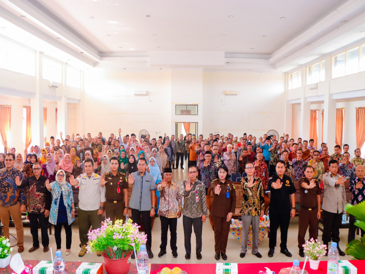Dikpora Kampar Gelar Sosialisasi Pencegahan Pungli, Gratifikasi dan KKN