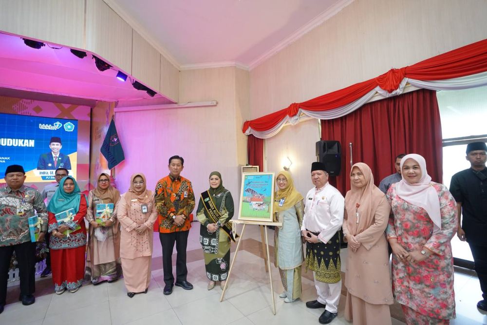 Pemprov Riau Launching Pedoman Ajar Sekolah Siaga Kependudukan