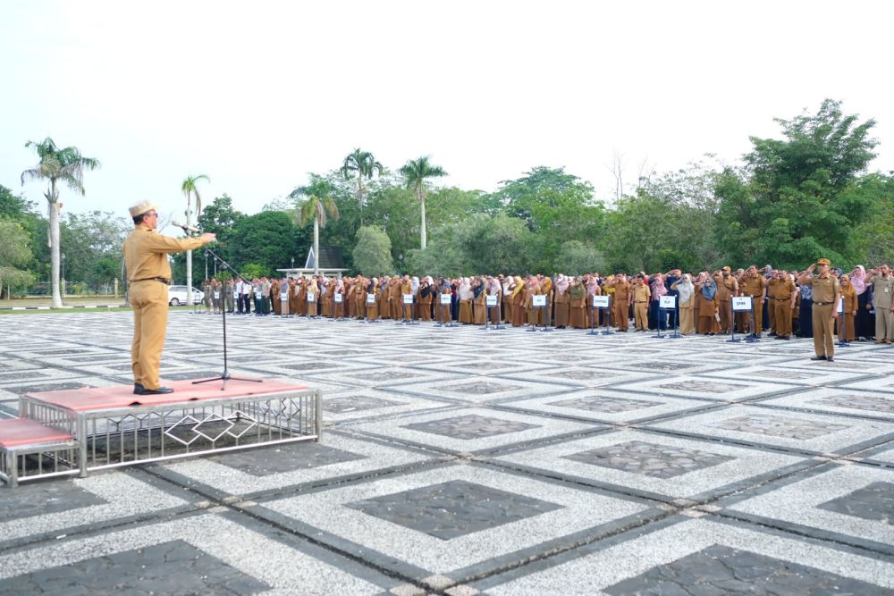 Musim Kemarau, Sekda Siak Ingatkan Semua Pihak Tak Bakar Lahan