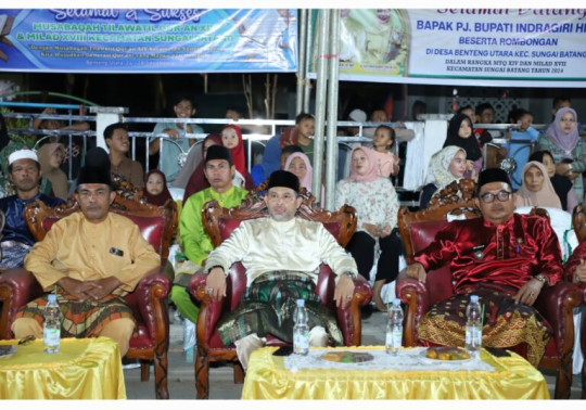 Staf Ahli Bupati Inhil Buka MTQ Ke-XIV Tingkat Kecamatan Sungai Batang Tahun 2024