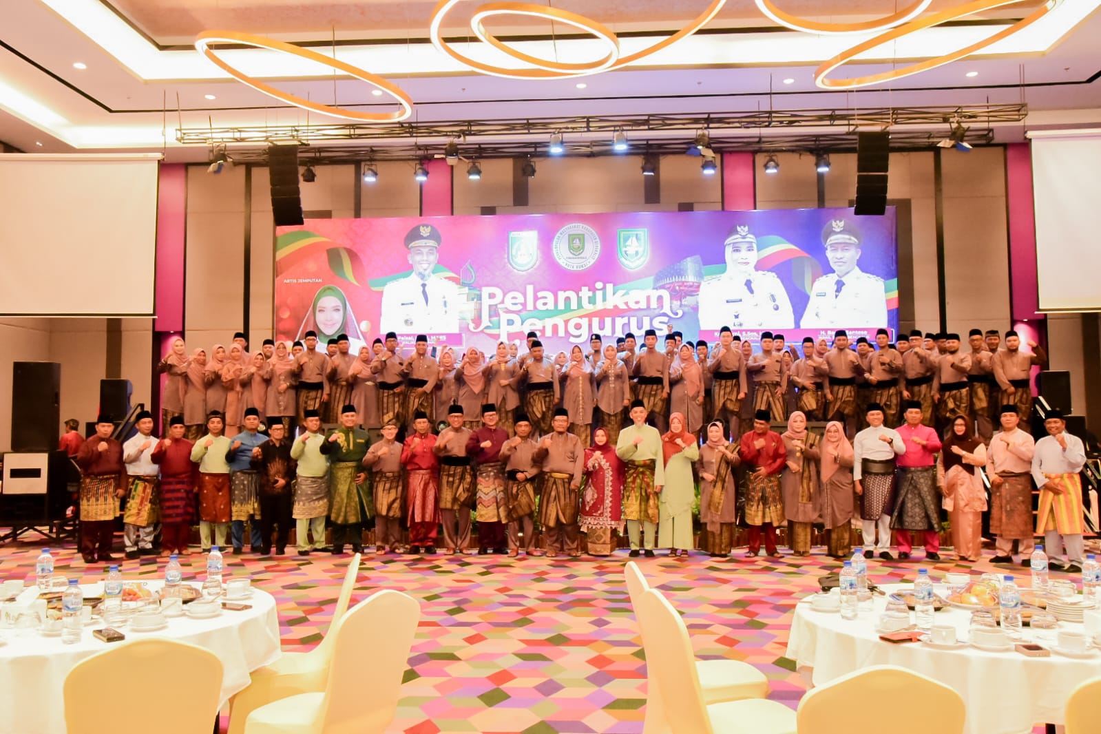 Bupati Bengkalis Lantik Ketua Permaskab Bengkalis Dumai 2024-2028