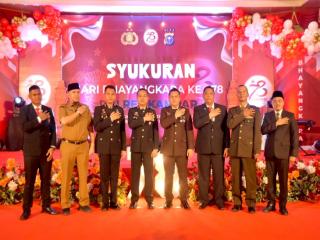 Polres Kampar Gelar Syukuran Hari Bhayangkara ke-78 tahun 2024