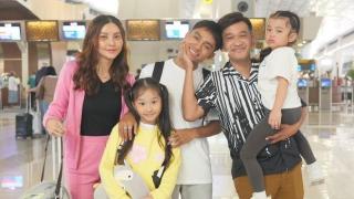Isu Rujuk, Ruben Onsu Antarkan Sarwendah dan Anak ke Bandara untuk Liburan