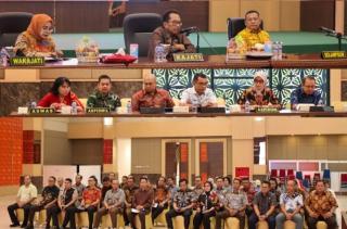 Kajati Akmal Abbas, Para Asisten & Kajari se Wilayah Riau Mengikuti Pengarahan SESJAMPIDUM