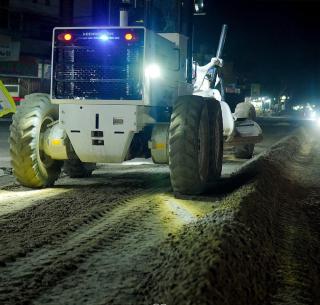 Dinas PUPR Pekanbaru Mulai Overlay Jalan Dharma Bakti Sigunggung