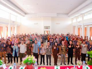 Dikpora Kampar Gelar Sosialisasi Pencegahan Pungli, Gratifikasi dan KKN