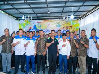 Pj Sekda Lantik Pengurus PBSI Kabupaten Kampar