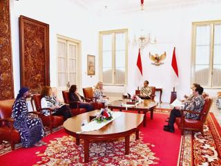 Diterima Presiden Jokowi, World Bank Apresiasi Tingkat Pertumbuhan Ekonomi Nasional