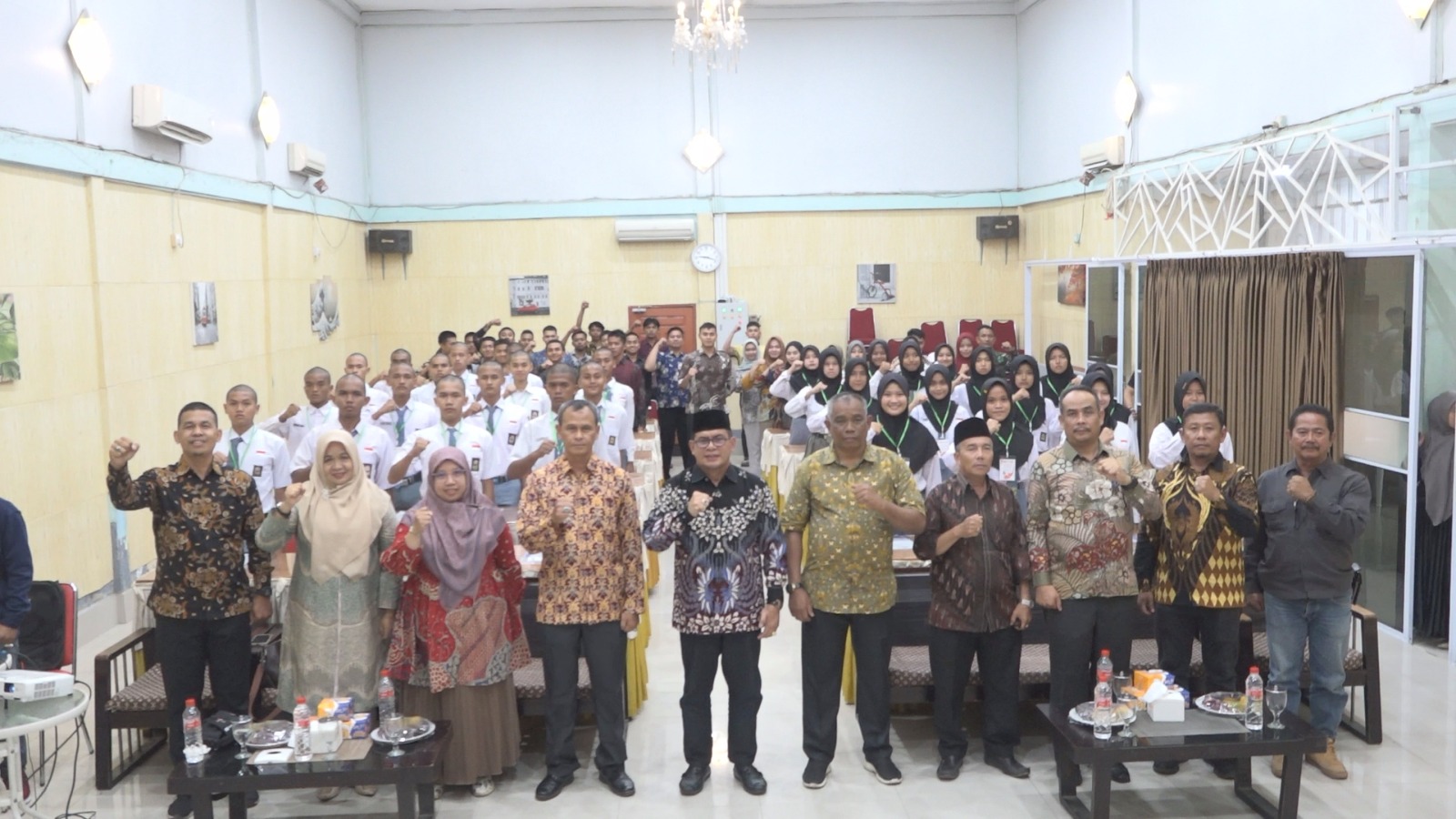 32 Calon Peserta Paskibraka Kabupaten Inhil Laksanakan Pemusatan Pendidikan dan Pelatihan