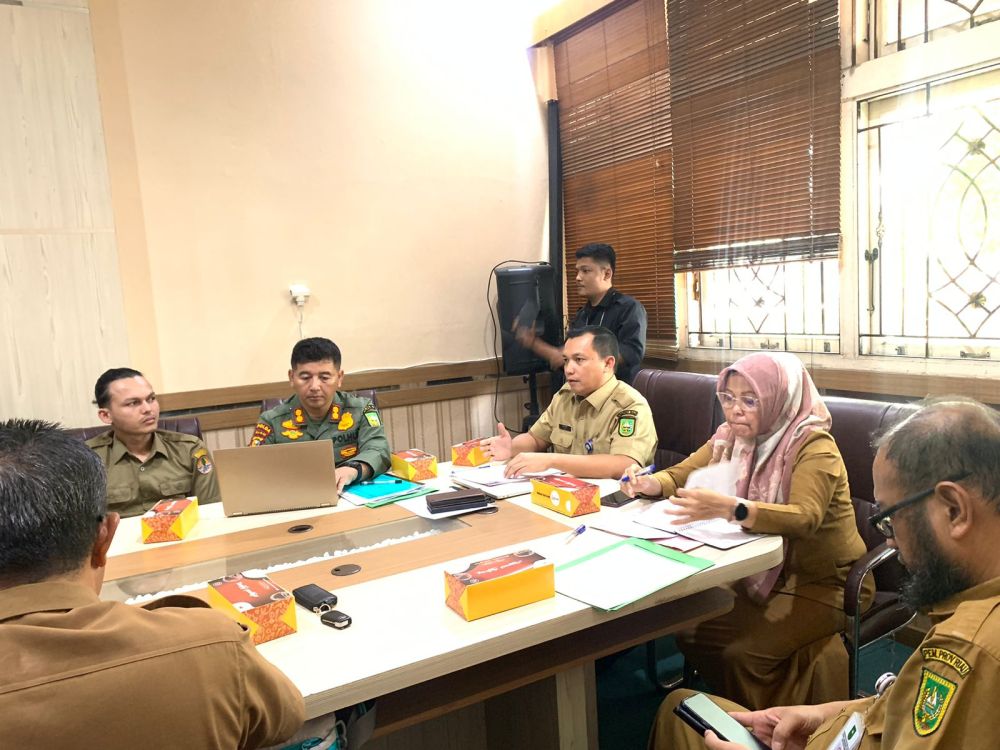 DLHK Riau Gelar Rapat Koordinasi Terkait Solusi Jalan Dalam Kawasan Konservasi Tahura SSH
