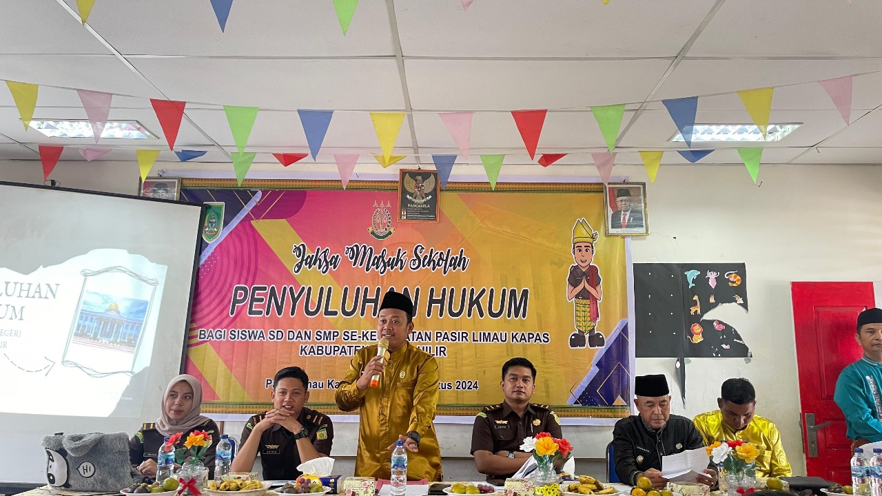 Tim Intelijen Kejari Rohil Melaksanakan Program JMS di SDN 001 PanipahanÂ 