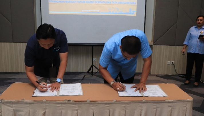 Kajati Maluku Perpanjang Penandatangan MoU dengan PT. Pelindo (Persero) Regional 4Â