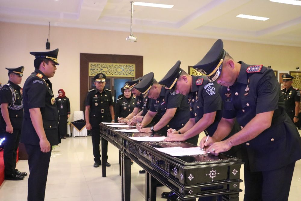 Sebanyak 50 Pejabat Kemenkumham Riau Dilantik