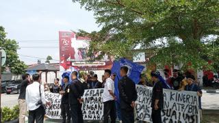 GMKI Pekanbaru Demo Kantor BPN Buntut Pengurusan Tanah Mangkrak Bertahun-tahun