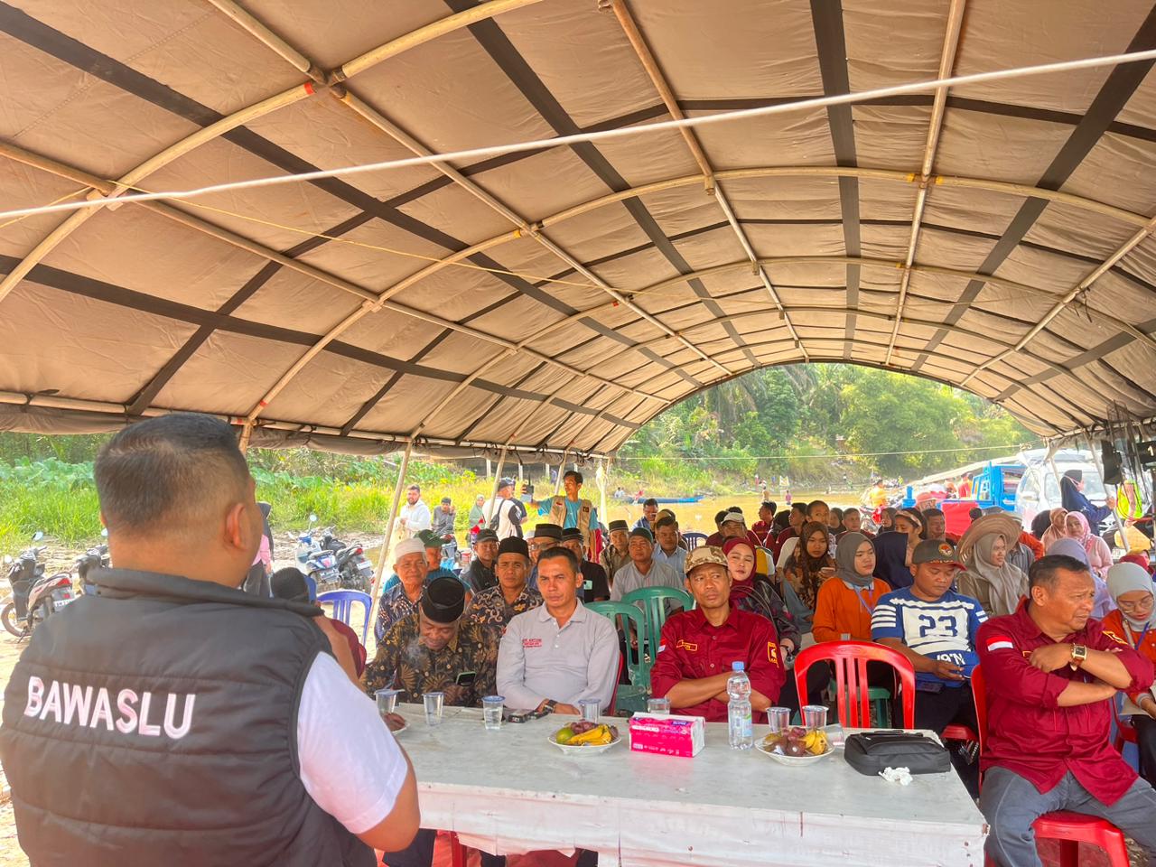 Momentum Mancokou Ikan di Gunung Malelo, Bawaslu Resmikan "Kampuong Pengawasan" Partisipatif