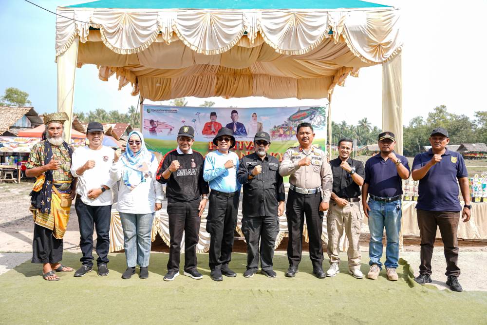 Pemko Dumai Selenggarakan Festival Layang-layang di Pantai Wisata Purnama