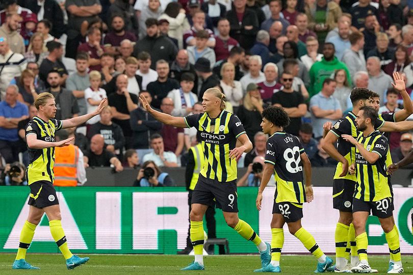 Tuan Rumah West Ham Takluk dari Manchester City dengan Skor 1-3
