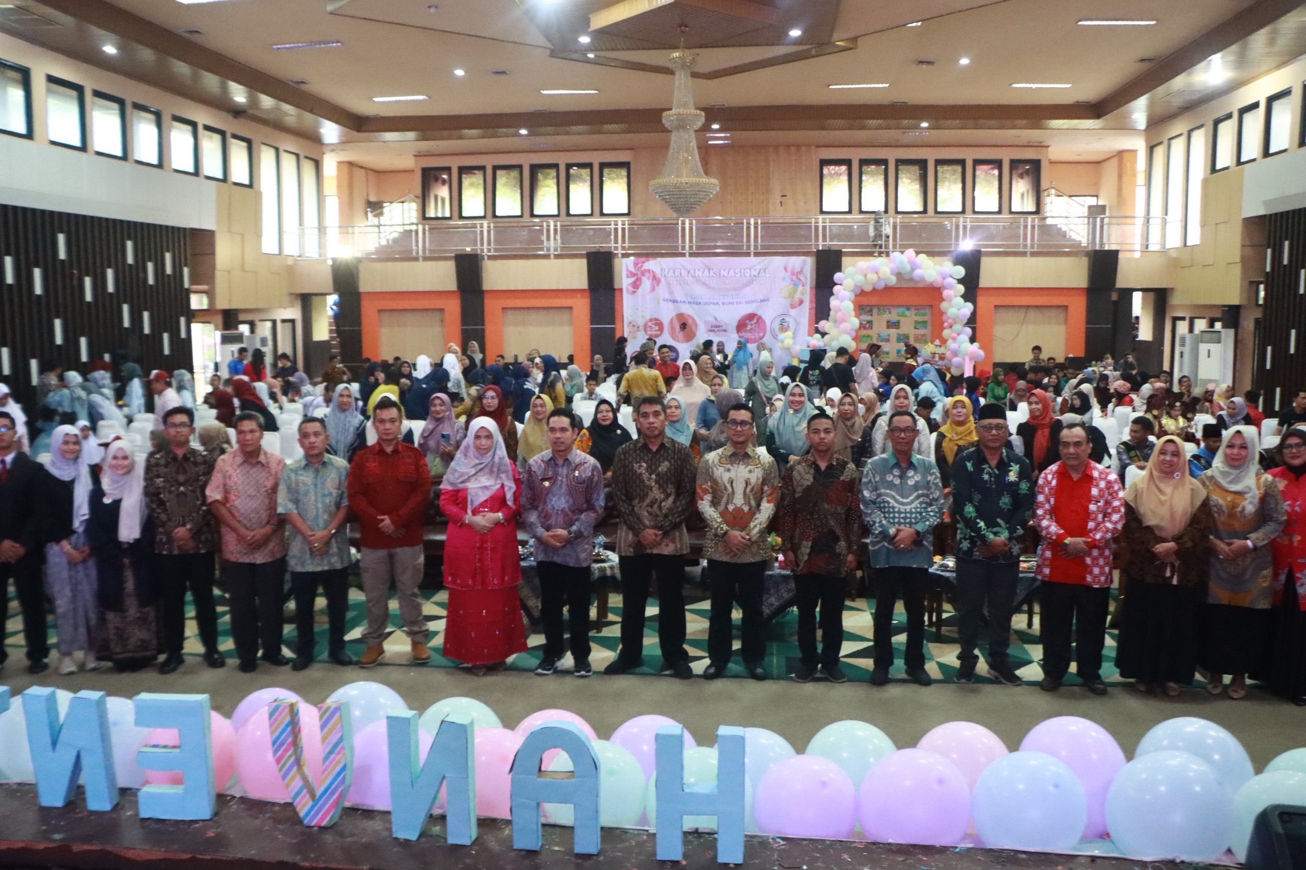 Pj Bupati Indragiri Hilir Hadiri Puncak Perayaan Hari Anak Nasional ke-40