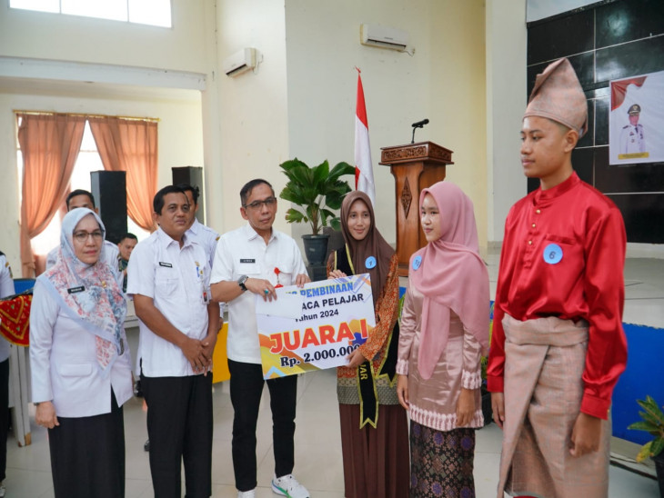 Zazkya Adelia Terpilih Jadi Duta Baca Pelajar KamparÂ 
