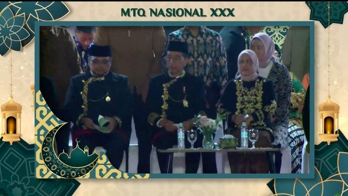 Presiden Jokowi Buka MTQ Nasional di Samarinda