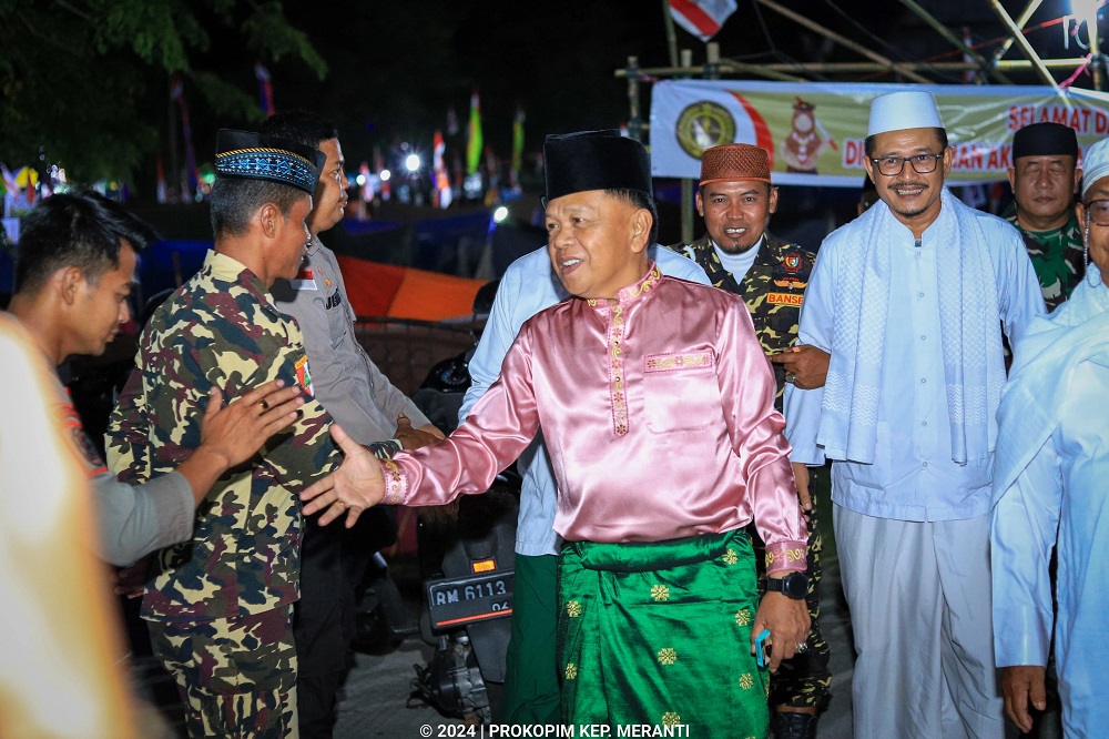 Bupati Asmar Hadiri Rangkaian Hari Jadi Kecamatan Rangsang