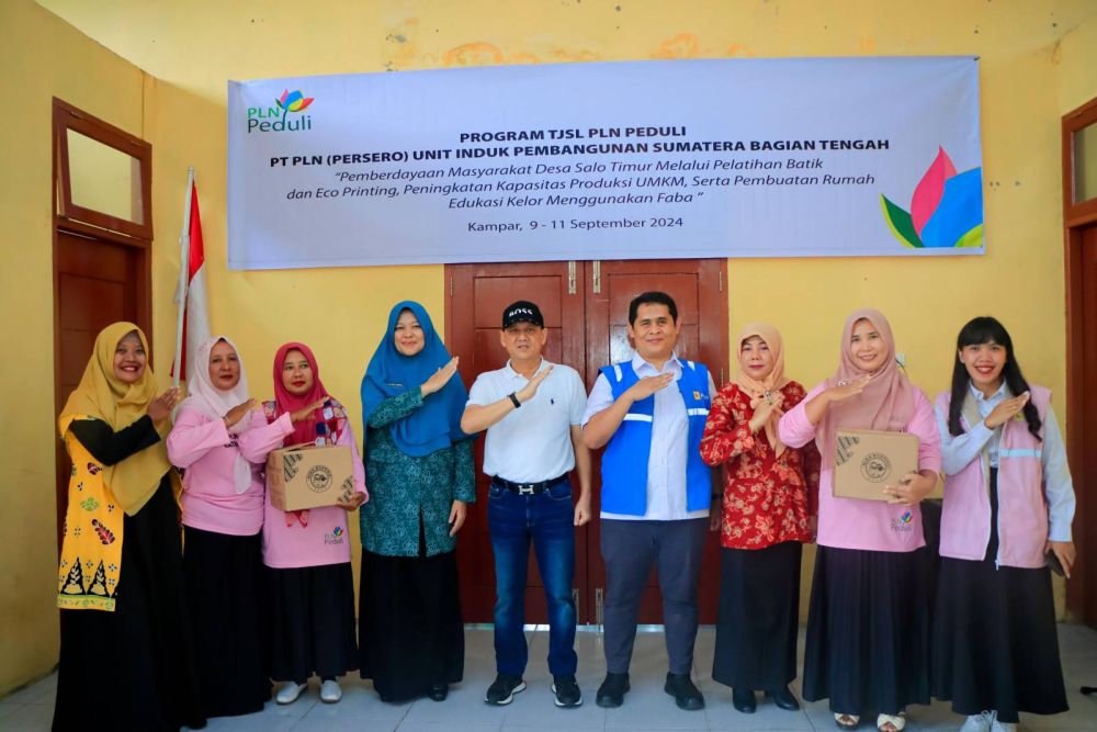PLN UIP Sumbagteng Bersama Pemkab Kampar Gelar Program TJSL