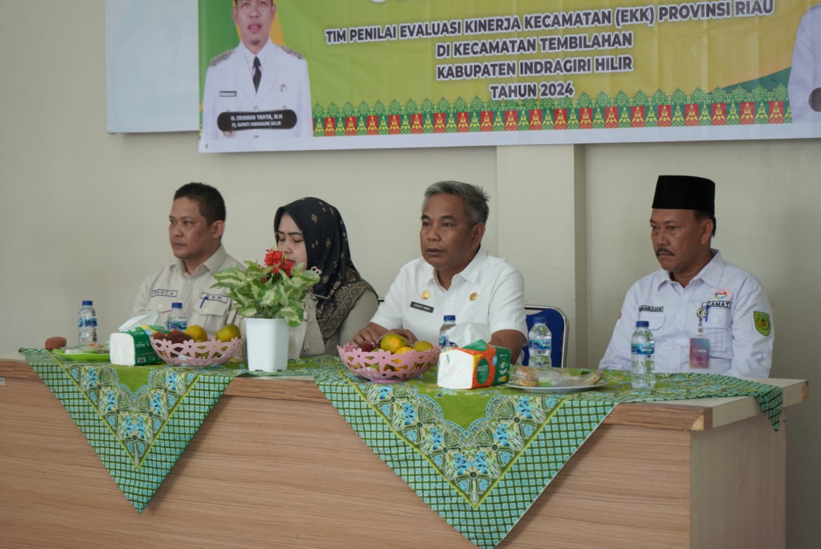 Penjabat Bupati Inhil Hadiri Penilaian EKK