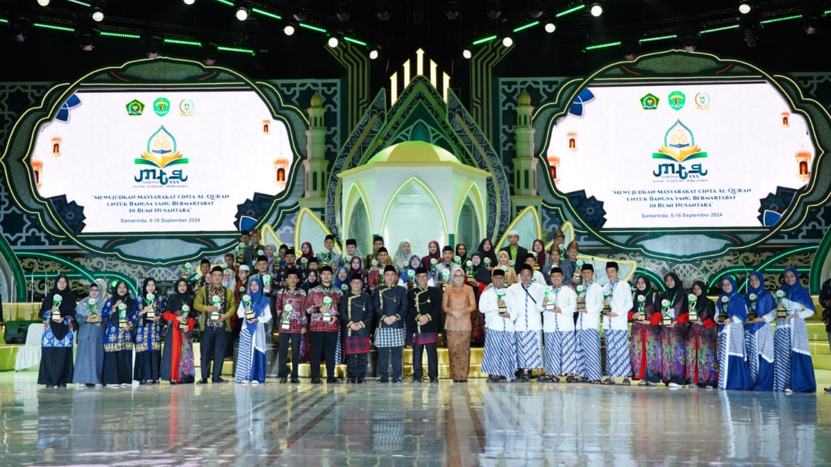 Kaltim Juara Umum MTQ Nasional 2024, Riau Peringkat 6