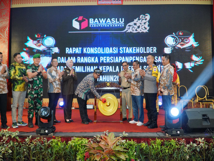Sukseskan Pilkada 2024, Pemkab Sambut Baik Persiapan Pengawasan Pilkada oleh Bawaslu KamparÂ
