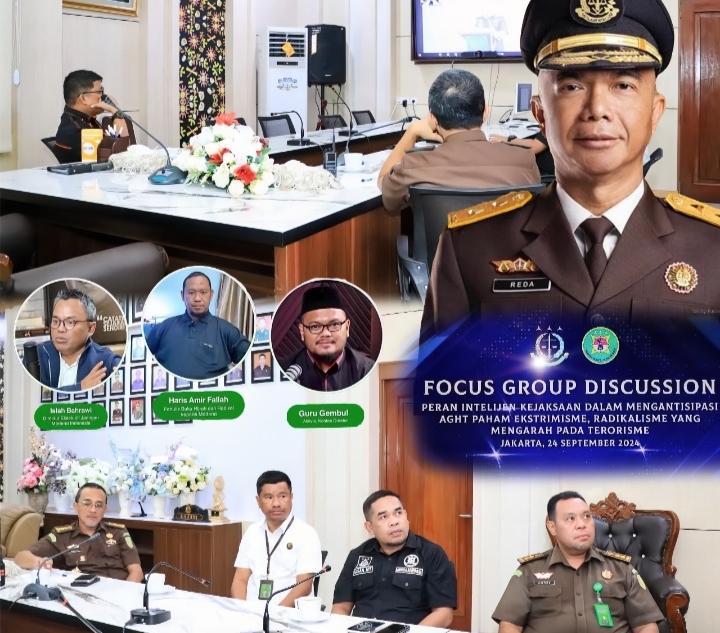 Asintel Kejati Maluku Mengikuti FGD tentang Peran Intelijen Kejaksaan Mengantisipasi AGHT