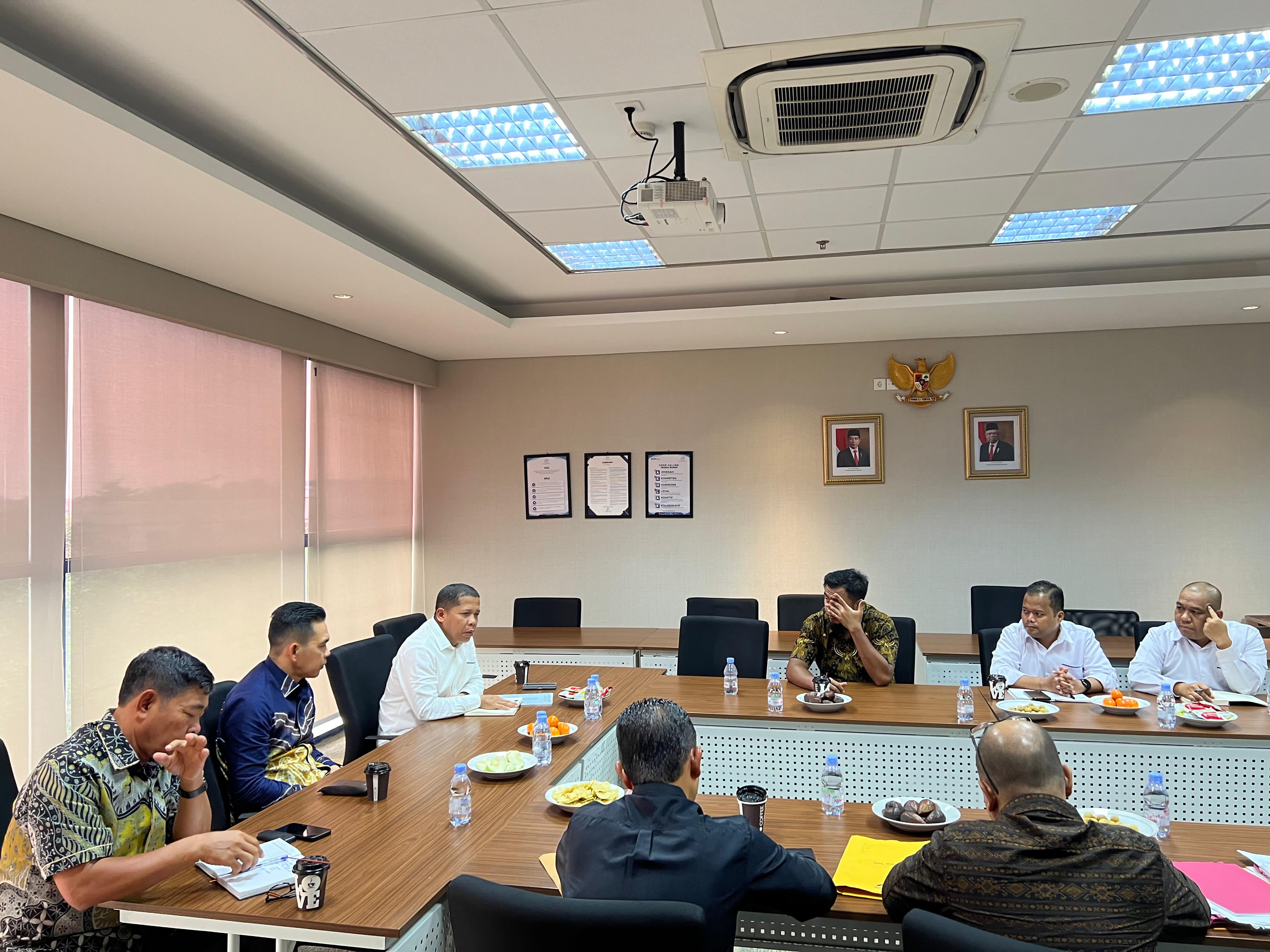 Pj Bupati H Erisman Yahya Adakan Pertemuan untuk Percepatan Penyerahan Masjid Islamic Centre