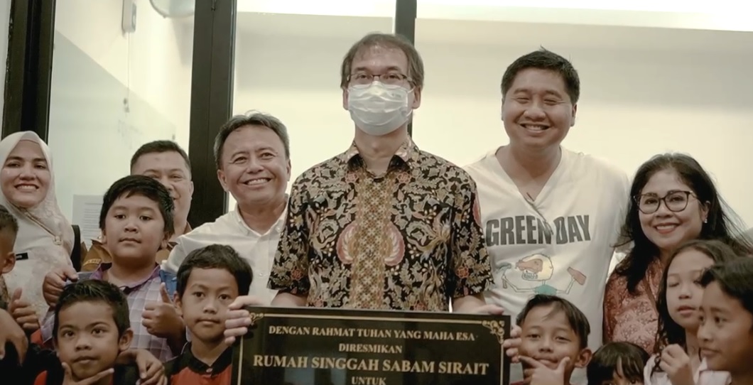 Berkat Untuk Masyarakat, Rumah Singgah Sabam Sirait di Bandung Diresmikan